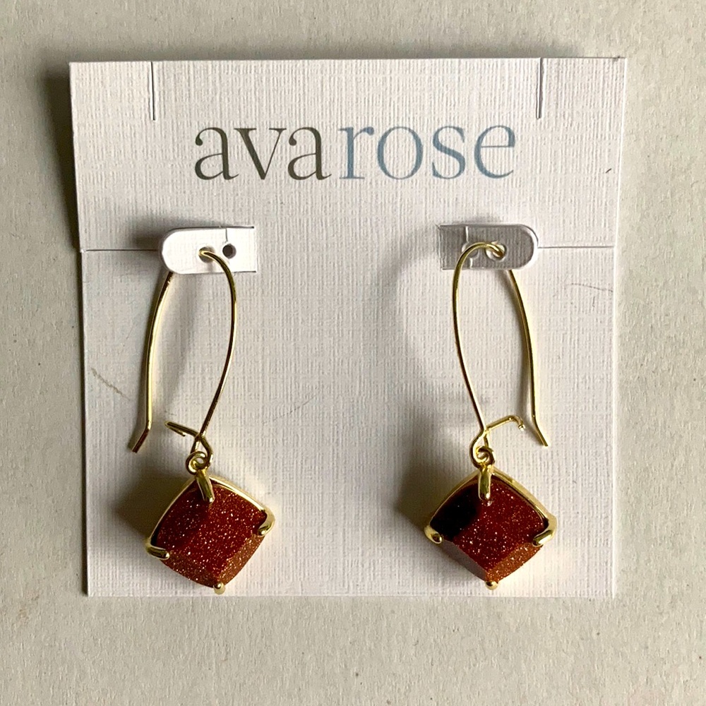 Brand New Ava Rose Earrings